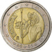 Spagna, Juan Carlos I, 2 Euro, Don Quichotte, 2005, Madrid, SPL, Bi-metallico