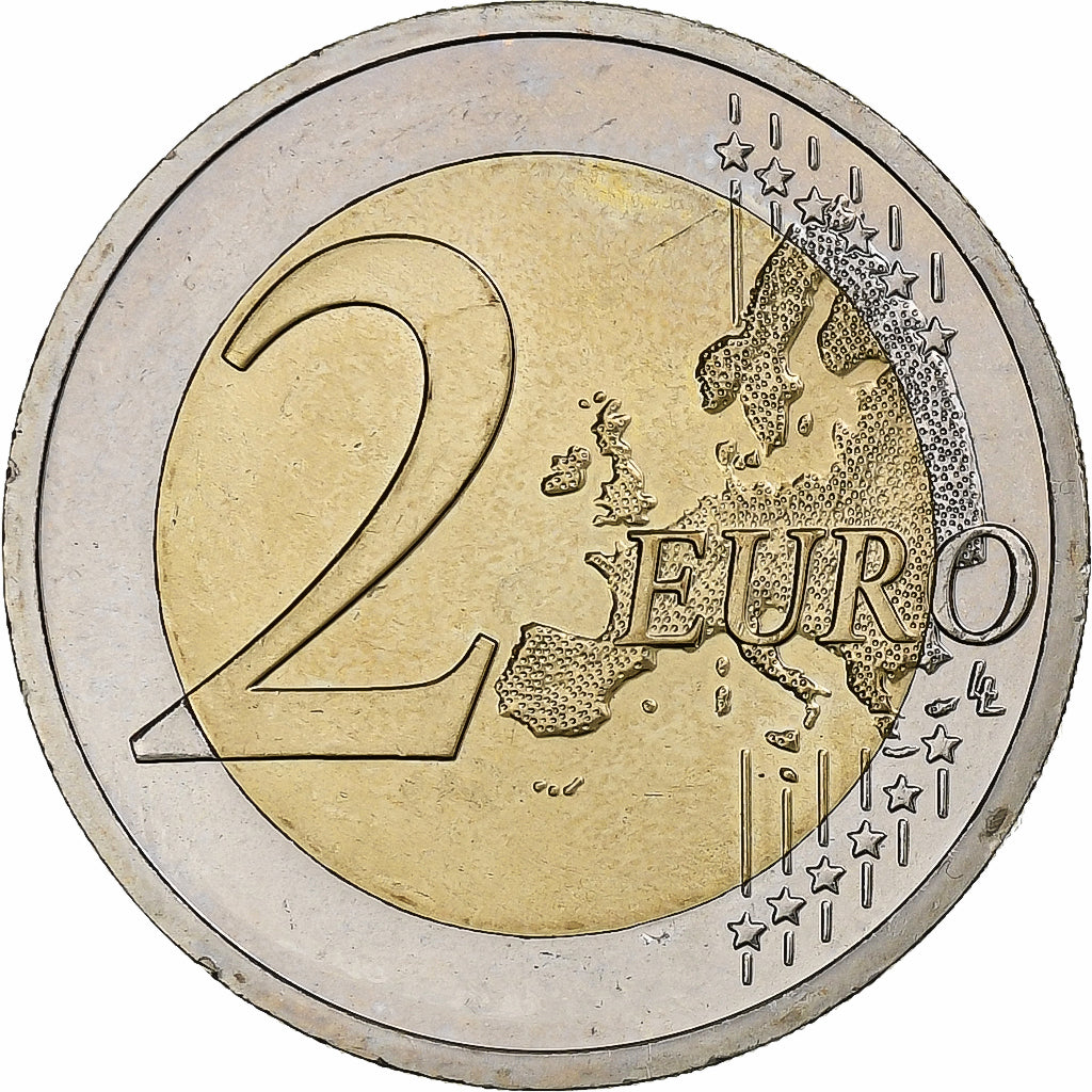 Eslovénia, 2 Euro, Postojna, 2013, Vantaa, MS(63), Bimetálico, KM:112