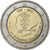 Bélgica, 2 Euro, Queen Elisabeth, 2012, Brussels, MS(63), Bimetálico, KM:317