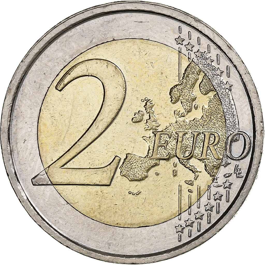 Bélgica, Albert II, 2 Euro, Women's Day, 2011, Brussels, SC, Bimetálico