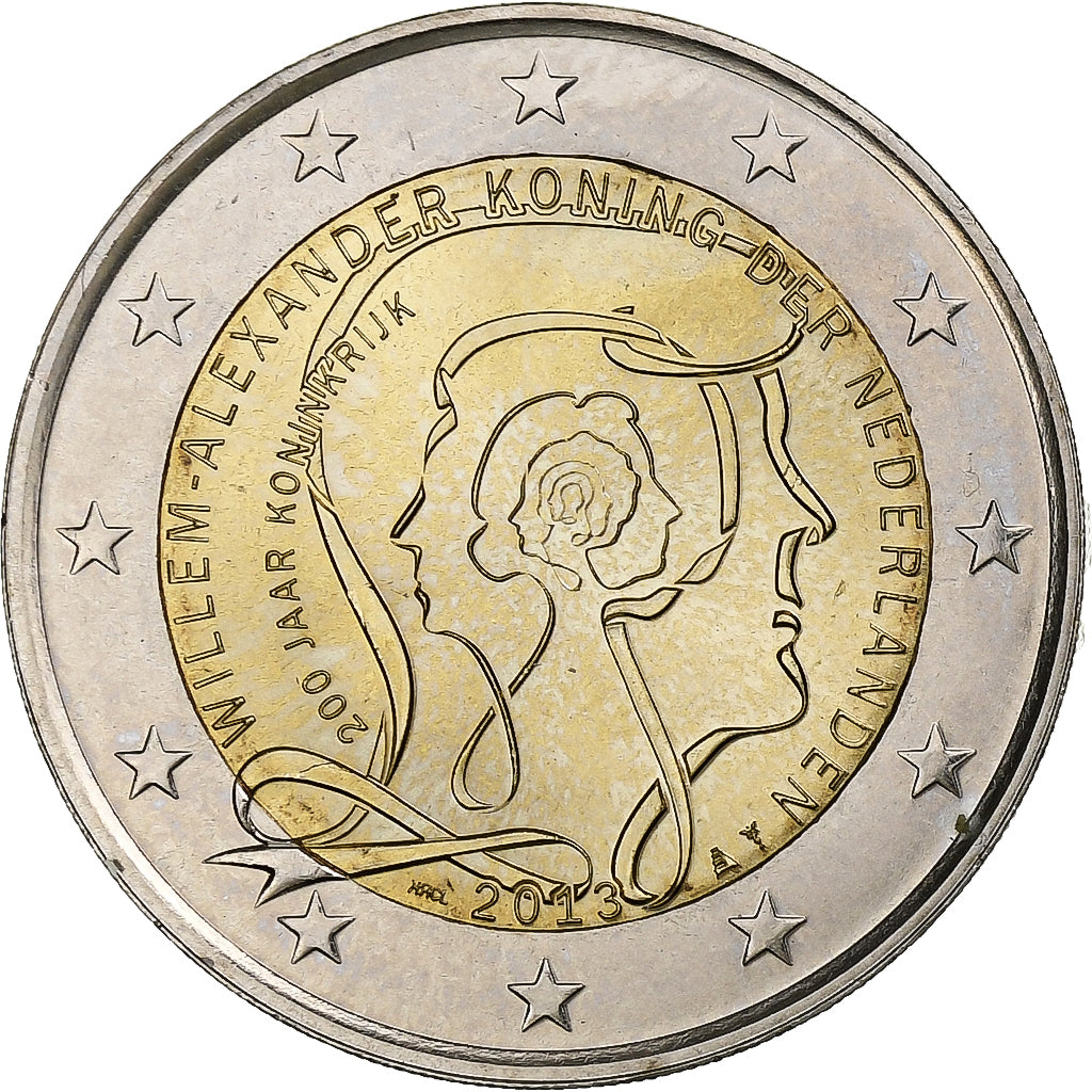Paesi Bassi, 2 Euro, 2013, Utrecht, Bi-metallico, SPL-