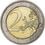Bélgica, Albert II, 2 Euro, 2010, Bimetálico, MS(63), KM:289