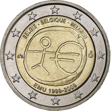Belgium, Albert II, 2 Euro, 2009, Brussels, Bi-Metallic, AU(55-58), KM:282