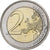 Belgia, 2 Euro, 2008, Brussels, Bimetaliczny, AU(55-58)