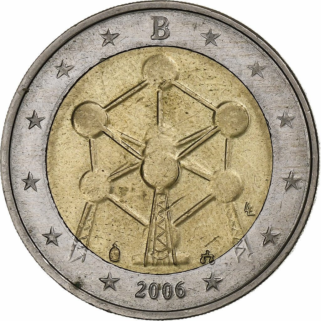Belgium, Albert II, 2 Euro, 2006, Brussels, Bi-Metallic, AU(55-58), KM:241