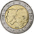 België, Albert II, 2 Euro, 2005, Brussels, Bi-Metallic, PR, KM:240