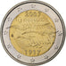 Finlândia, 2 Euro, 2007, Vantaa, Bimetálico, MS(63), KM:139