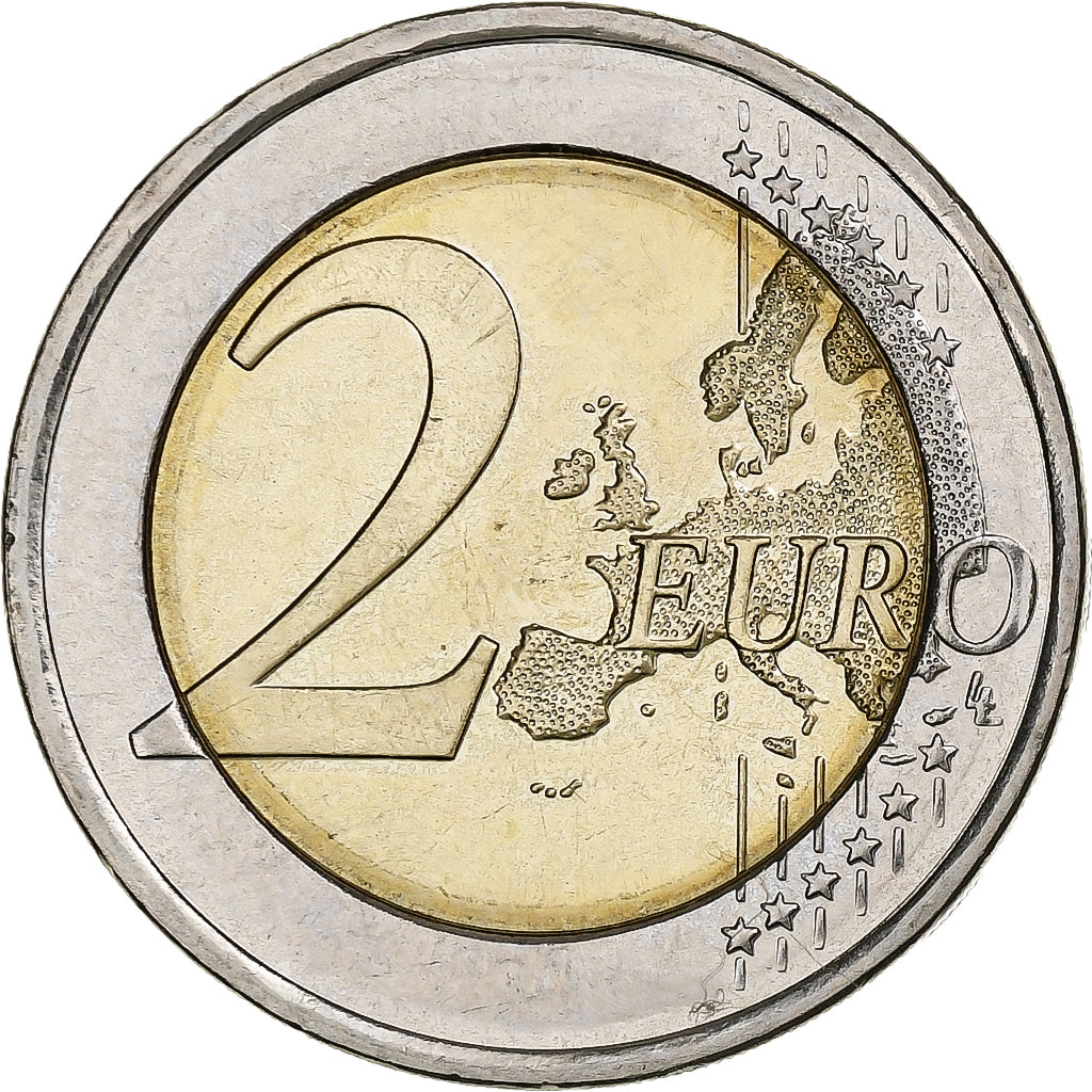 Finlandia, 2 Euro, Autonomy, 2009, Vantaa, SPL, Bi-metallico, KM:149