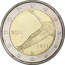 Finlandia, 2 Euro, 2011, Vantaa, Bi-metallico, SPL, KM:163