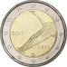 Finlandia, 2 Euro, 2011, Vantaa, Bi-metallico, SPL, KM:163