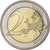 Finlandia, 2 Euro, 2012, Vantaa, Bimetaliczny, MS(63), KM:182
