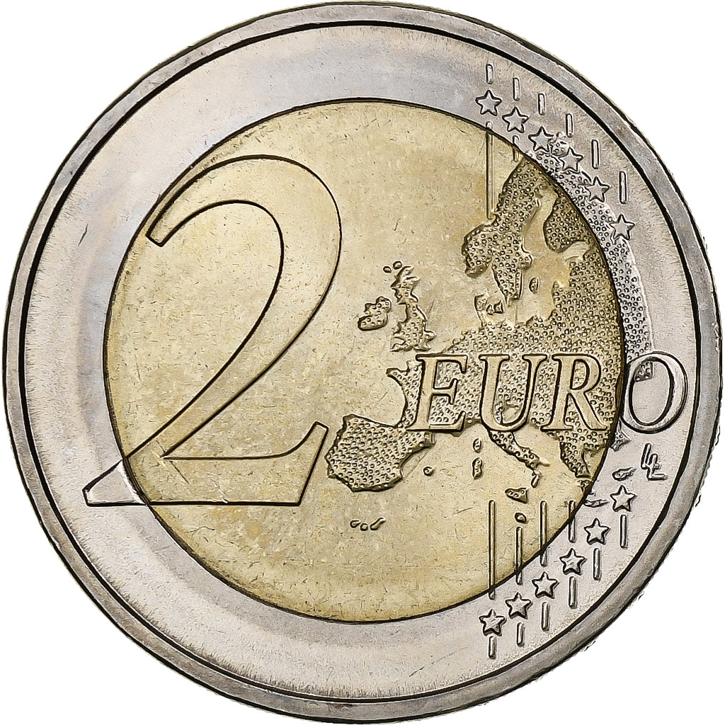 République fédérale allemande, 2 Euro, 2018, Hambourg, Bimétallique, SPL