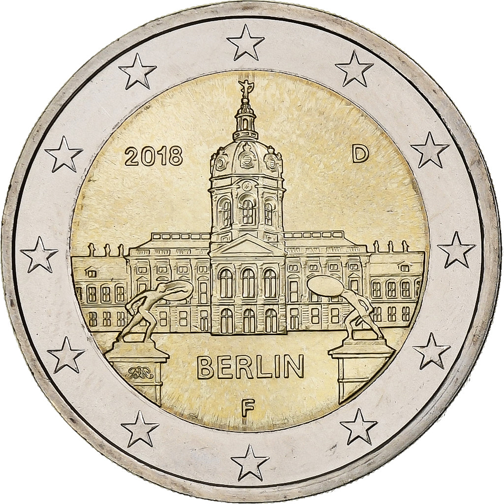 République fédérale allemande, 2 Euro, 2018, Stuttgart, Bimétallique, SPL