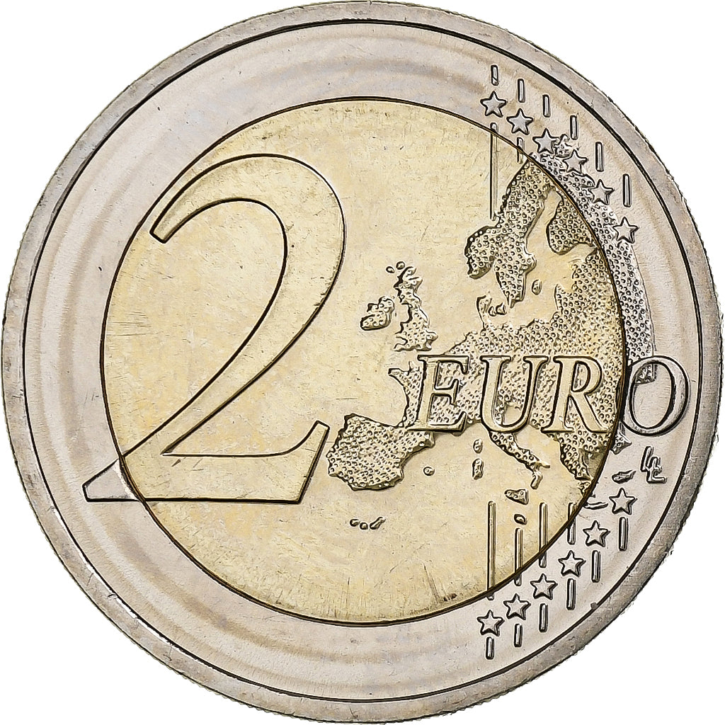 République fédérale allemande, 2 Euro, 2018, Stuttgart, Bimétallique, SPL