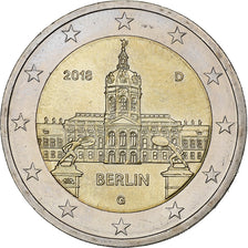 GERMANY - FEDERAL REPUBLIC, 2 Euro, 2018, Karlsruhe, Bi-Metallic, MS(63), KM:New