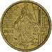 France, 10 Euro Cent, 2012, Paris, Brass, EF(40-45), KM:1410