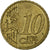 Francia, 10 Euro Cent, 2012, Paris, Latón, MBC, KM:1410