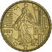 Francja, 10 Euro Cent, 2021, Paris, Mosiądz, EF(40-45), KM:1410