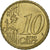 Francia, 10 Euro Cent, 2021, Paris, Latón, MBC, KM:1410