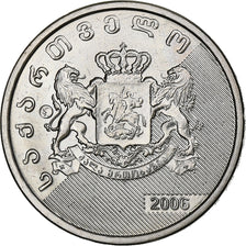 Georgia, Lari, 2006, Cupronickel, SPL, KM:90