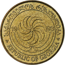 Géorgie, 50 Thetri, 1993, Laiton, SPL, KM:81