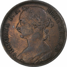 Great Britain, Victoria, Penny, 1892, Bronze, AU(50-53), KM:755