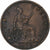 Wielka Brytania, Victoria, Penny, 1892, Brązowy, AU(50-53), KM:755