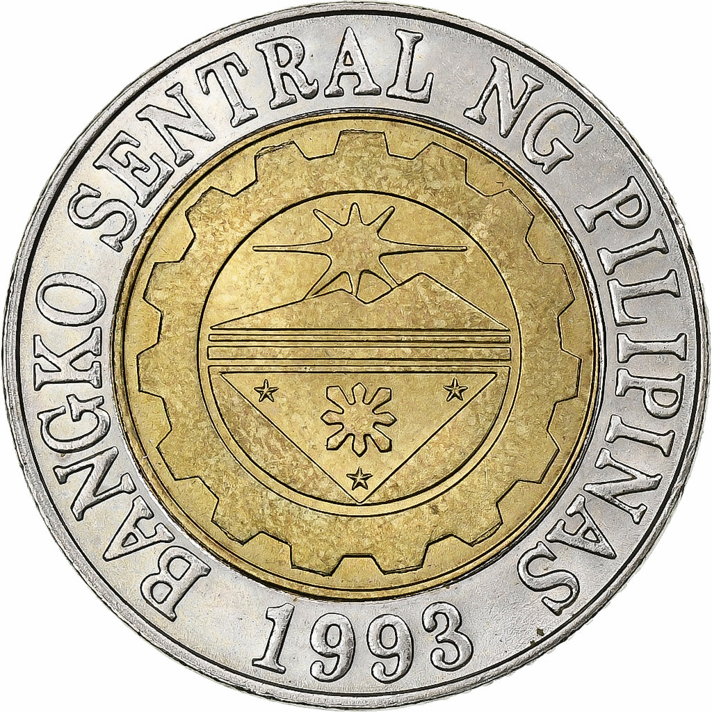 Philippines, 10 Piso, 2003, Bi-Metallic, MS(63), KM:278