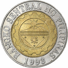 Philippines, 10 Piso, 2003, Bi-Metallic, MS(63), KM:278
