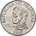 Filipiny, 2 Piso, 1992, Stal nierdzewna, AU(55-58), KM:258