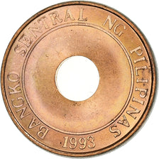 Filipinas, 5 Sentimos, 1998, Cobre chapado en acero, SC, KM:268