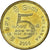 Sri Lanka, 5 Rupees, 2006, Alluminio-bronzo, SPL, KM:156