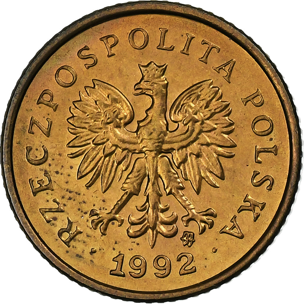 Polonia, Grosz, 1992, Warsaw, Ottone, SPL-, KM:276