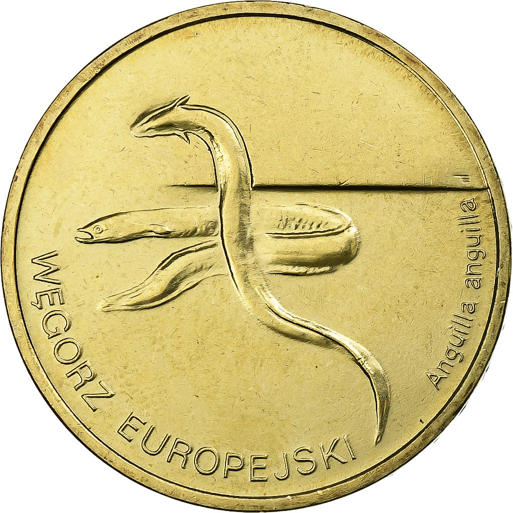 Polonia, 2 Zlote, 2003, Warsaw, Ottone, SPL, KM:445