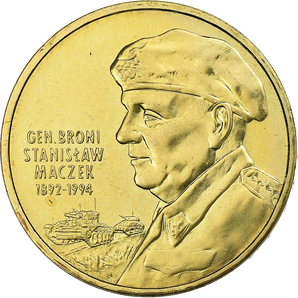 Polonia, 2 Zlote, 2003, Warsaw, Ottone, SPL, KM:456