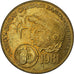 Mongolia, Tugrik, 1981, Aluminum-Bronze, AU(55-58), KM:42