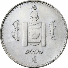 Mongolei, 100 Tugrik, 1994, Kupfer-Nickel, UNZ, KM:124