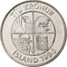 Iceland, 10 Kronur, 1996, Nickel plated steel, MS(63), KM:29.1a