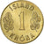 Islândia, Krona, 1966, Alumínio-Bronze, AU(55-58), KM:12