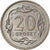 Polonia, 20 Groszy, 1992, Warsaw, Cobre - níquel, EBC, KM:280