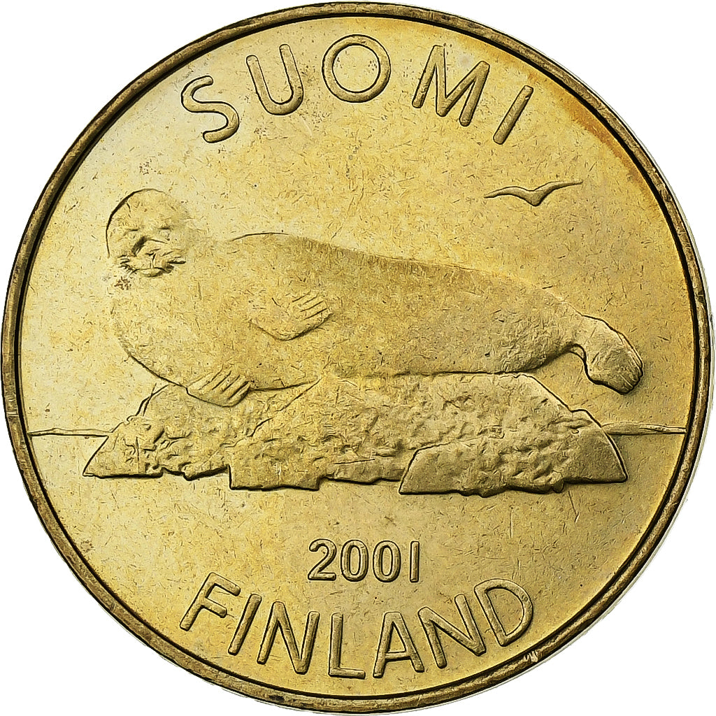 Finlande, 5 Markkaa, 2001, Copper-Aluminum-Nickel, SUP, KM:73