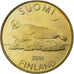 Finlande, 5 Markkaa, 2001, Copper-Aluminum-Nickel, SUP, KM:73