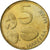 Finlande, 5 Markkaa, 2001, Copper-Aluminum-Nickel, SUP, KM:73