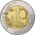 Finland, 10 Markkaa, 2001, Vantaa, Bi-Metallic, AU(50-53), KM:77