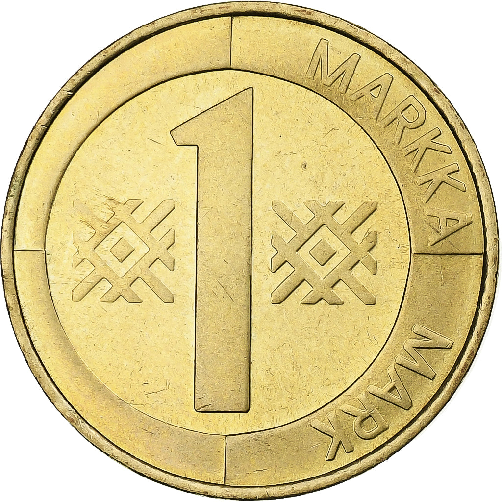 Finlande, Markka, 2001, Bronze-Aluminium, SPL, KM:76