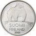 Finland, 50 Penniä, 2001, Copper-nickel, MS(63), KM:66