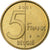 Belgio, Albert II, 5 Francs, 5 Frank, 2001, Brussels, Alluminio-bronzo, SPL-