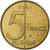 Bélgica, Albert II, 5 Francs, 5 Frank, 2001, Brussels, Aluminio - bronce, EBC