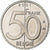 Bélgica, Albert II, 50 Francs, 50 Frank, 2001, Brussels, Níquel, MS(63)