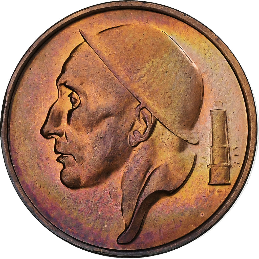 Belgia, Baudouin I, 50 Centimes, 2001, Brązowy, MS(63), KM:148.1